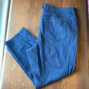 Style&Co Demin Polka Dot Cropped Jeans